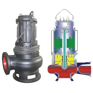 Hydraulic Non-Clogging Heavy Duty Submersible Sewage Pump with Grinder