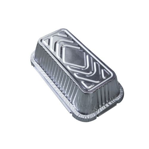 Clear Lid Aluminum Tray