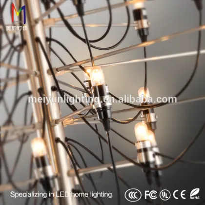 Replica flos brass gino sarfatti chandelier 2097 designer lamp