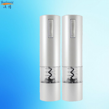 2016 new item rechargeable electric corkscrew wine bottle opener