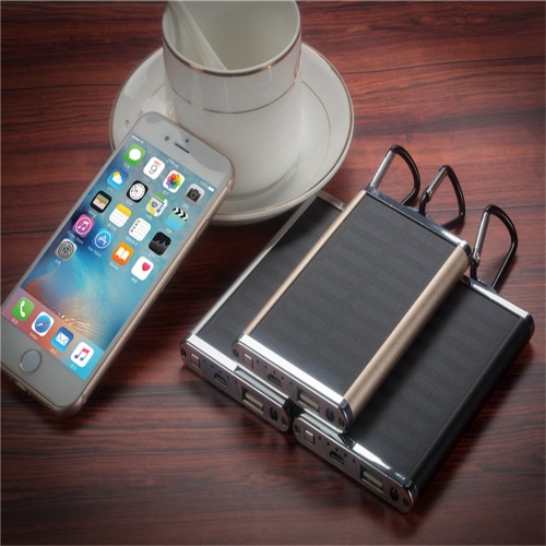 4000mah portable solar power bank for cellphones