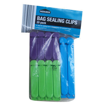 20 pieces 3 size close bag clip set