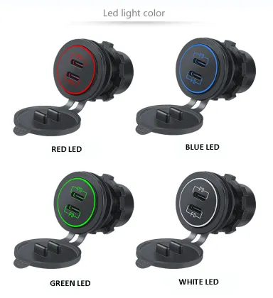 RV USB Outlet DIY Car Socket Auto Electronics