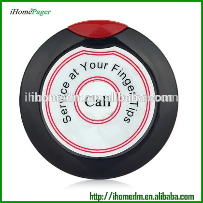 Restaurant slim service desktop buzzer bell