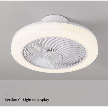 Best Factory Price LED Ceiling Fans with Remote Control for Modern Quiet Bedroom Lighting