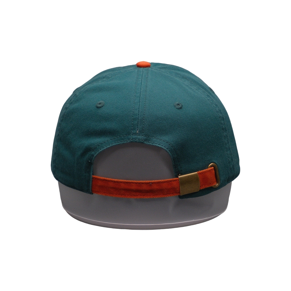 Trendy Color-Block Baseball Cap with Curved Brim Design