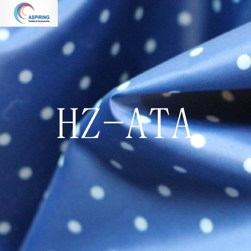 DOT stampato Polyster Taffeta Fabic