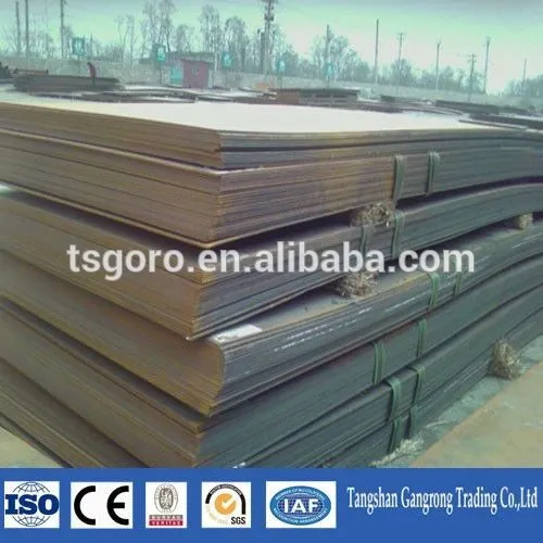 standard carbon steel sheet sizes