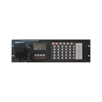 Broadcast Control Panel for Emergency Communication System