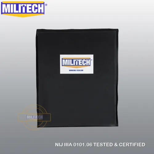 Militech Aramid Soft Ballistic Panel Bulletproof Plate Inserts Nij Level Iiia 3a 11 X 14 Inches