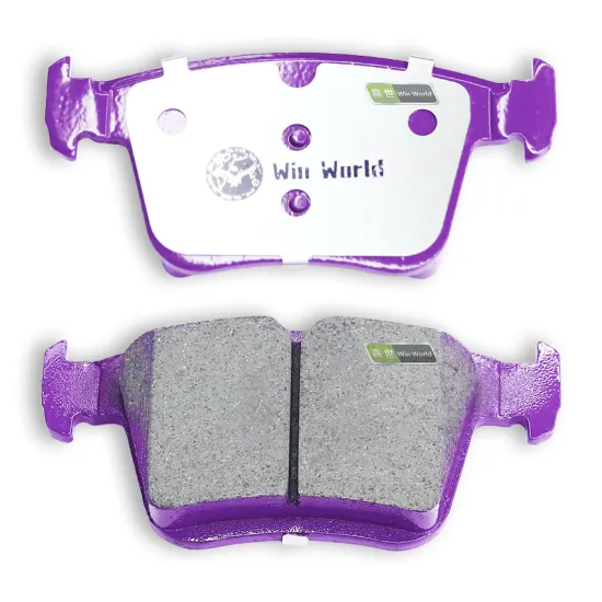 Win World OEM D1761 Ceramic Brake Pads for Audi A3 Rear Wheels