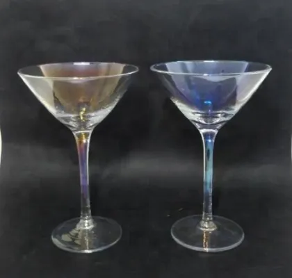 custom crystal clear stem cocktails martini glass