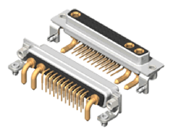 25W3 D-sub-connector met hoge stroomsterkte