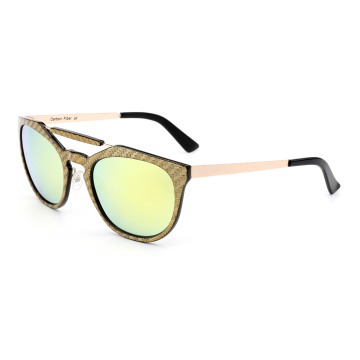Round Carbon Fiber Sunglasses