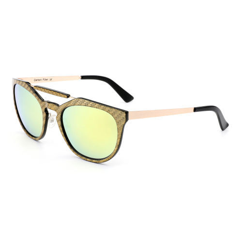 Round Carbon Fiber Sunglasses