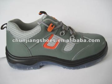 Action leather TPU outsole ppe safety shoes
