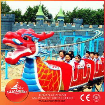 Amazing! outdoor roller dragon coaster thrill mechanical rides for sale