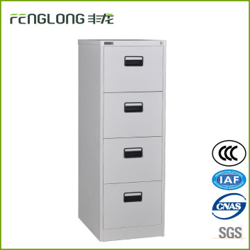 manufacture Office executive furniture steel 4 plastic drawer vertical A4 storage file cabinet