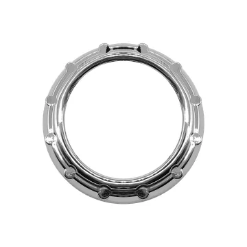TAOCHIS 3.0 Inch HELLA 3R G5 Koito Q5 Bi-Xenon LED Projector Lens Shroud Retrofit Headlights - Chrome
