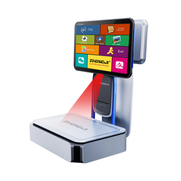 AI Digital Electronic Weighing Scale with Barcode Cash Register and Thermal Label Printer (2-30Kg)