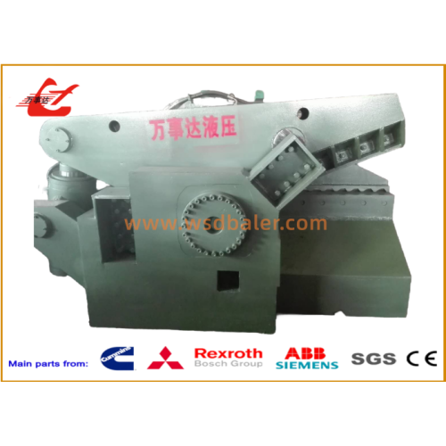 Cisalhamento automático de jacaré de metal hidráulico 120T