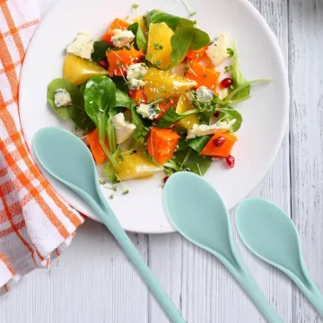 3-Piece Salad Spoon & Ice Cream Scoop Set: Plastic Watermelon Jam Kitchen Tools