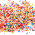 Long Cylindrical Cut Polymer Hot Soft Clay Sprinkles Colorful For DIY Crafts Tiny Cute Plastic Slime Filler Accessories