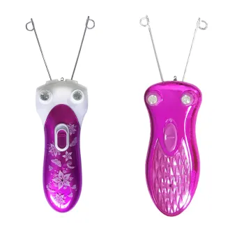 Electric Hair Remover Cotton Thread Epilator for salon-effect hair removal on body and face