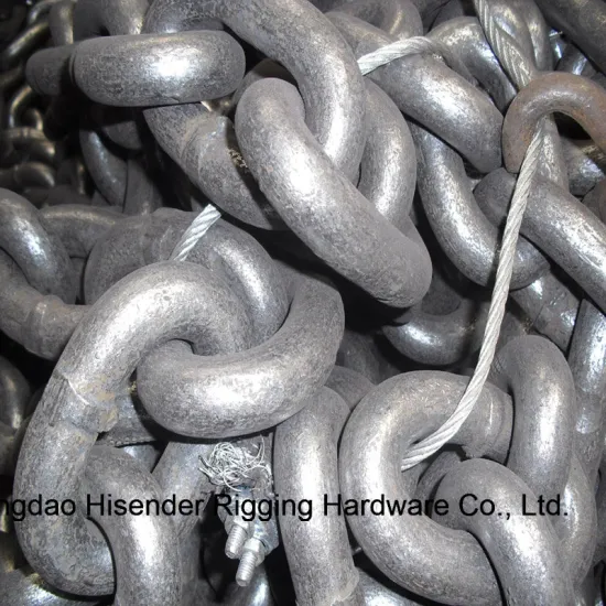 Open Link Chain, Mooring Chain, Anchor Chain, Steel Chain