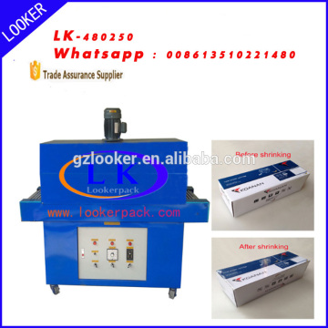 Shrink film wrapping machine