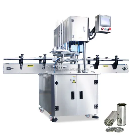 Automatic Bottle Aluminum Foil Tin Cans Packaging Machine - New Design