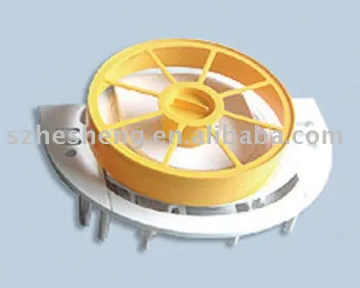 plastic injection parts plastic fan