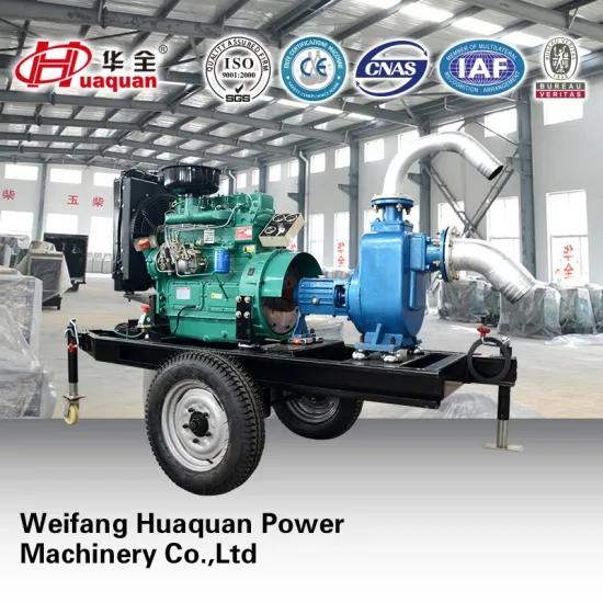 Weichai 4 cylinder water pump diesel engine