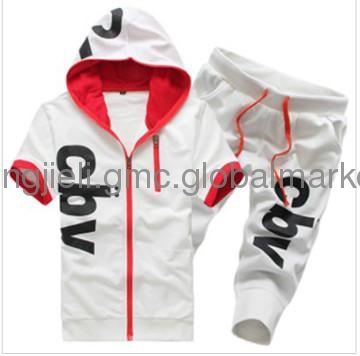 Men\'s Hooded Cardigan Korean trend in summer casual short