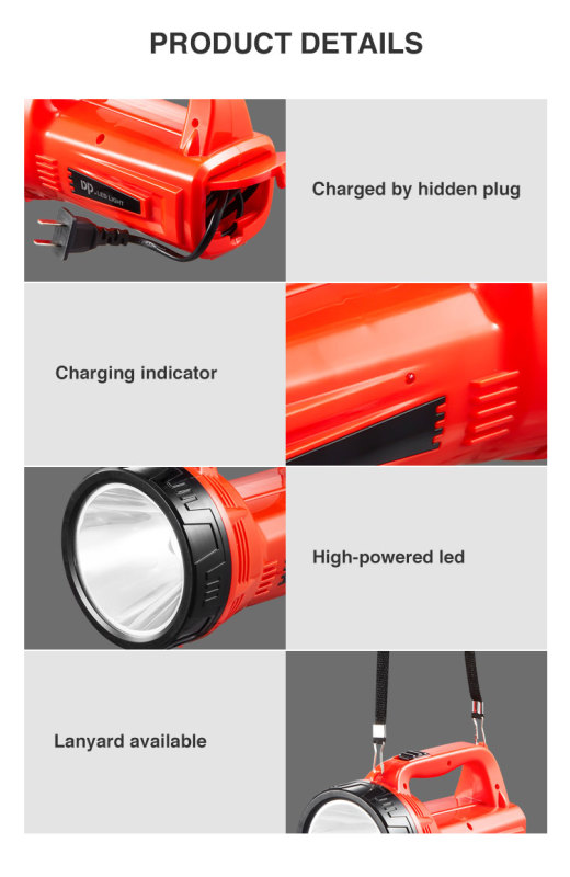 Searchlight Outdoor Rescue Light SpotLight LED Searchlight