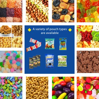 Chewy Candy Marshmallow Packing Packaging Machine