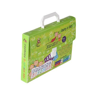 Cmyk Printing A4 Size Plastic Portfolio Briefcase
