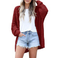 Women's Crochet Cardigan Kimono Boho Long Sleeve