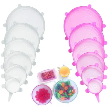 New Design Food Grade Silicone Stretch Lids