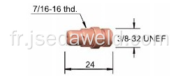 Tig Welding Collet Body 17CB