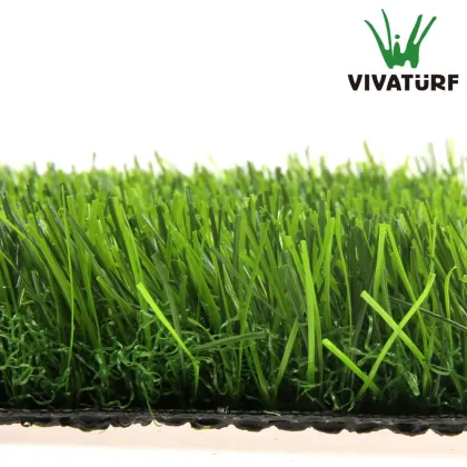 Viva turf BASF glue backing 35mm Middle East Green Synthetic Artificial Grass for Garden
