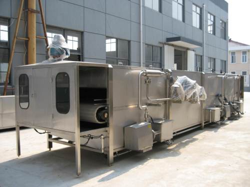 Pasteurizing and Cooling Tunnel for Packaged End Product