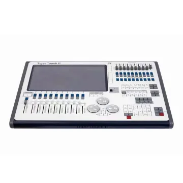 Create Lighting Disco Party: Tiger Touch 2 V16 DMX Controller with Flight Case
