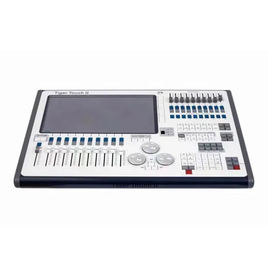 Create Lighting Disco Party: Tiger Touch 2 V16 DMX Controller with Flight Case