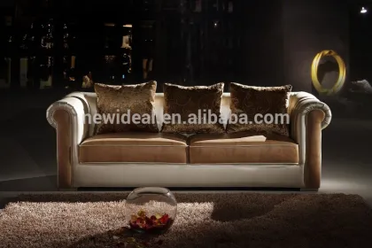 french sofa furniture with chaise longue (NC5088)