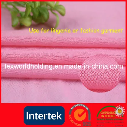 Knitted Dye Stretch Jacquard Nylon Spandex Fabric (WNE3107)