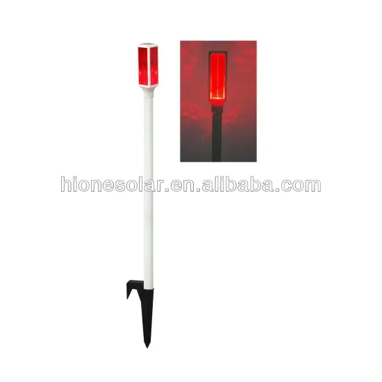 Solar LED Red Driveway Marker Stake Light