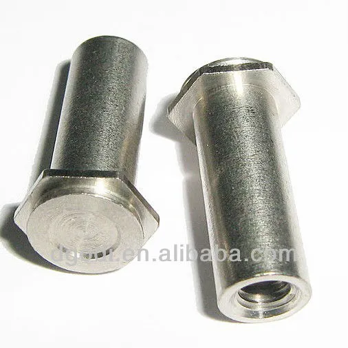 dongguan factory stainless steel clinch stud nut standoff