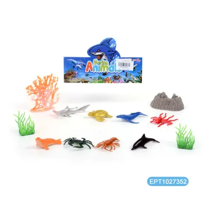 1 Dollar Item Toys Store Promotion: High Quality, Small, Cheap, Cute PVC Figure Mini Zoo Animal Figures Toy