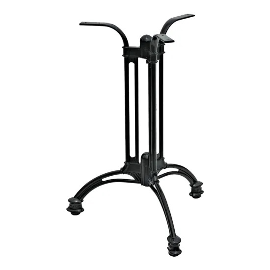 Black Cast Iron Three Legs Table Base